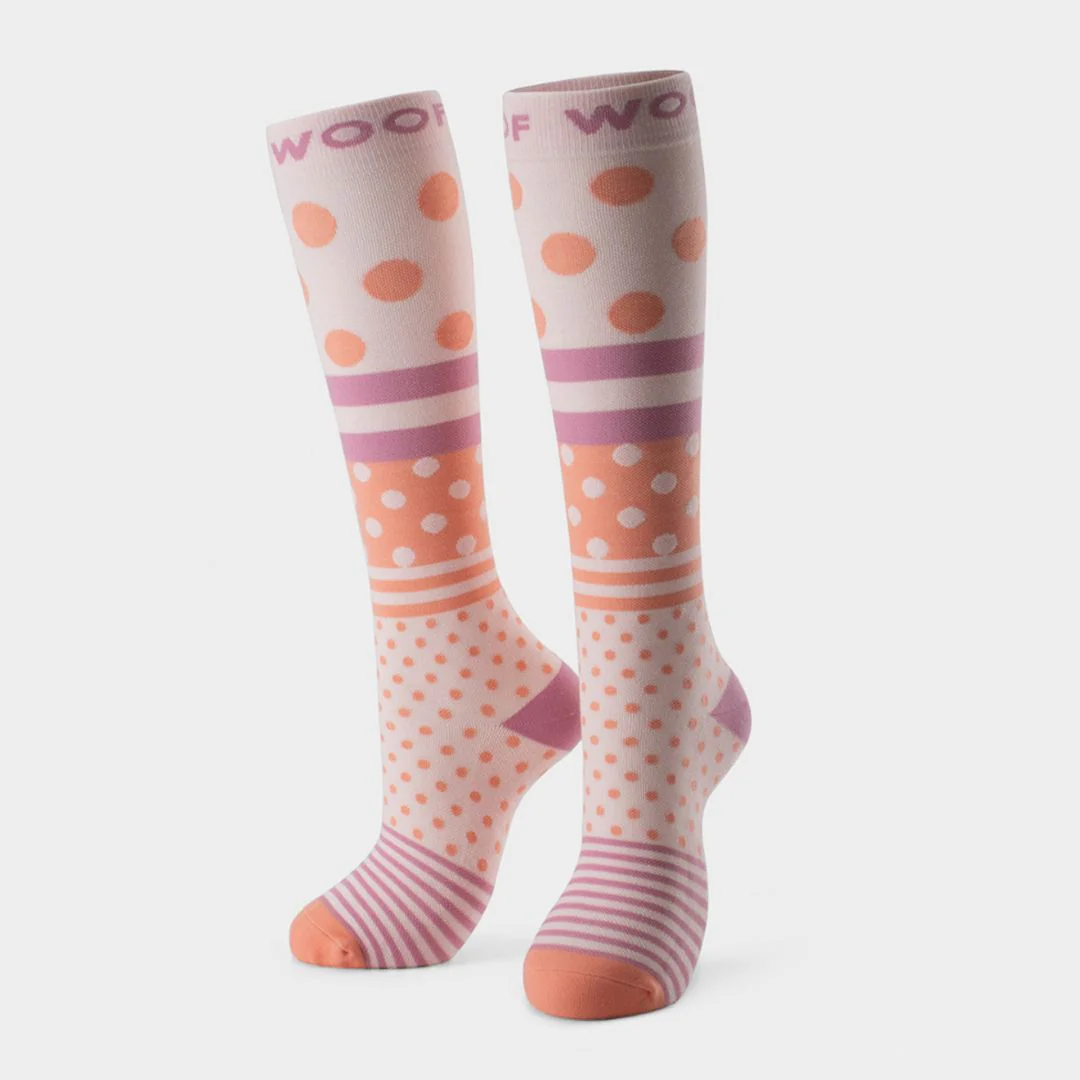 Pattern Party Bamboo Compression Socks 6 Pack - Image 3