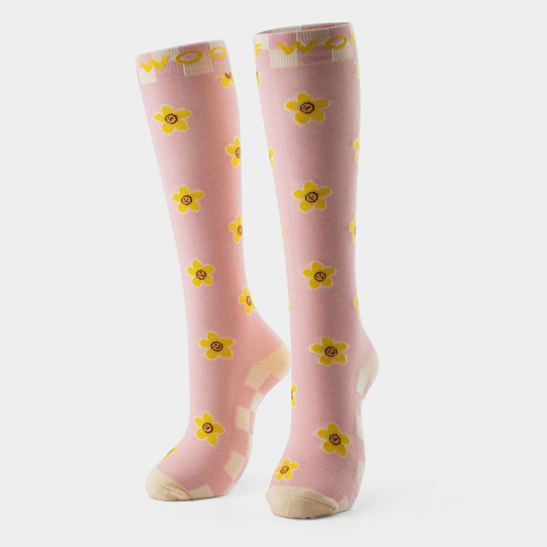 Pattern Party Bamboo Compression Socks 6 Pack - Image 4