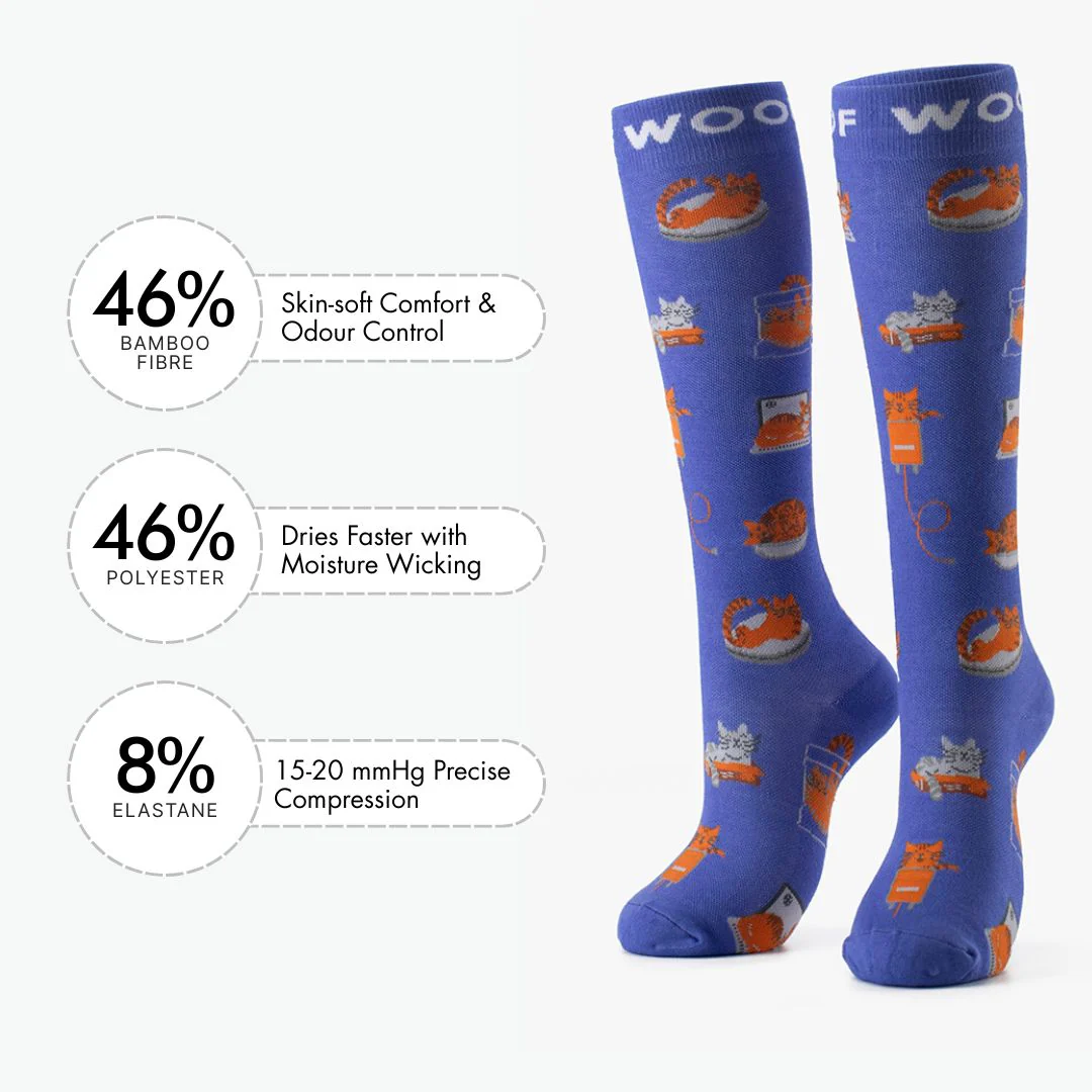 If I Fit I Sit Bamboo Compression Socks - Image 3