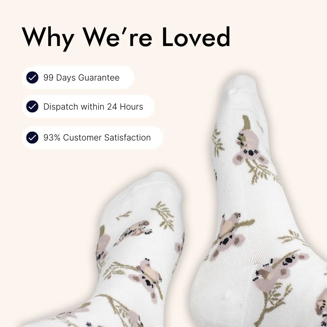 Koalas Bamboo Compression Socks - Image 6