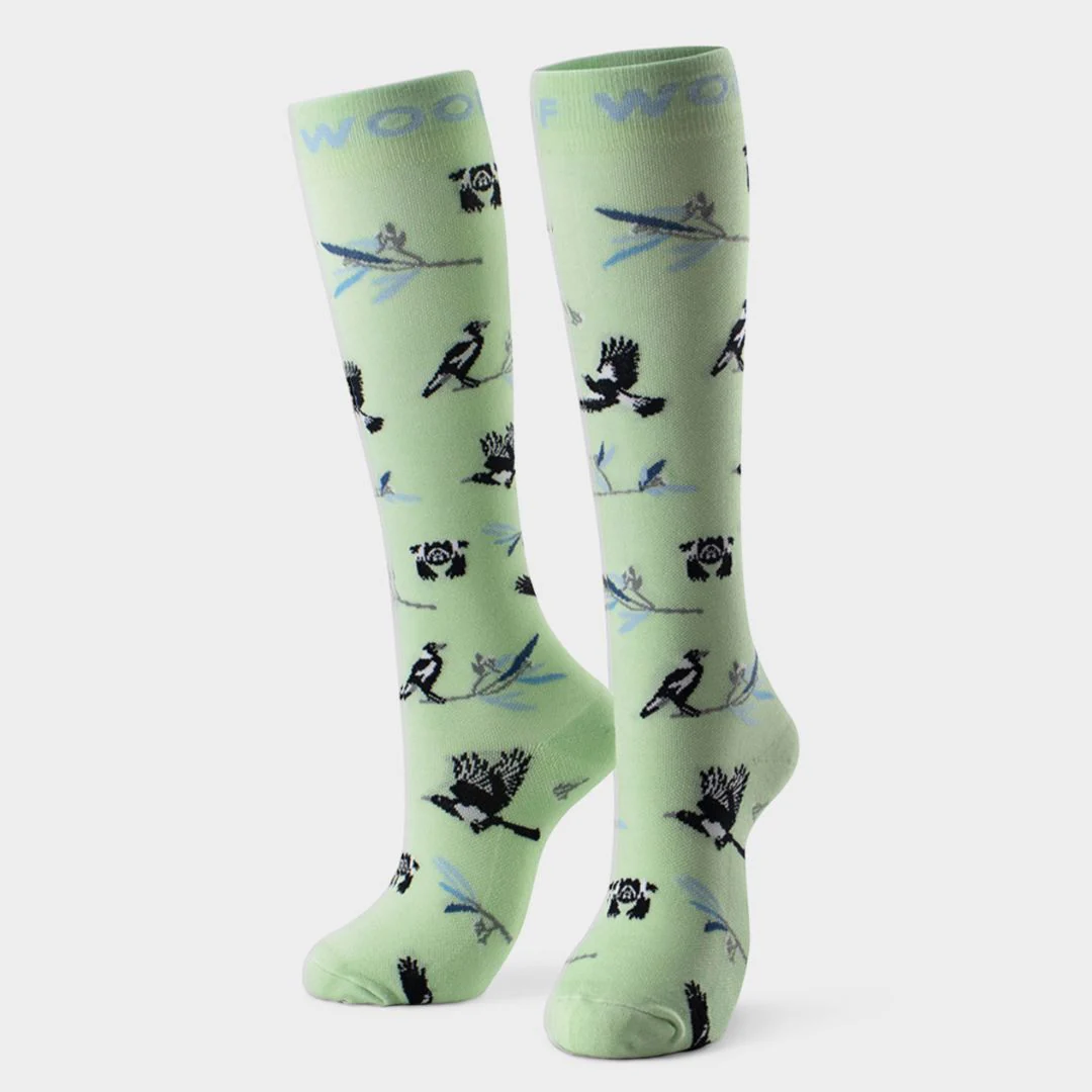 Pattern Party Bamboo Compression Socks 4 Pack - Image 4