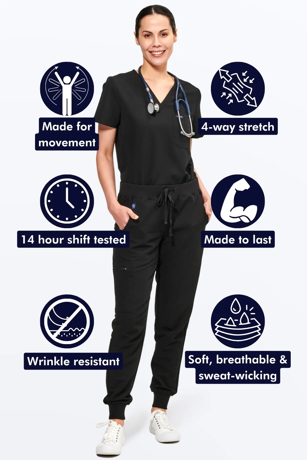 Women's 6-Pocket Jogger - Image 10