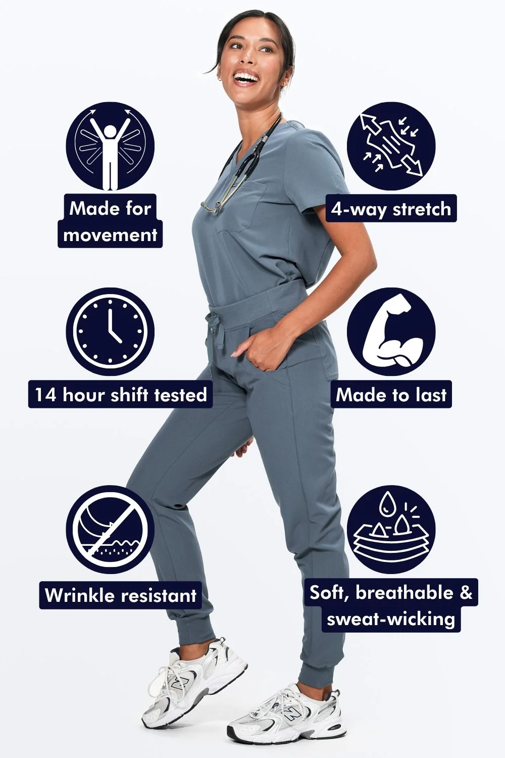 Women's 6-Pocket Jogger - Image 6