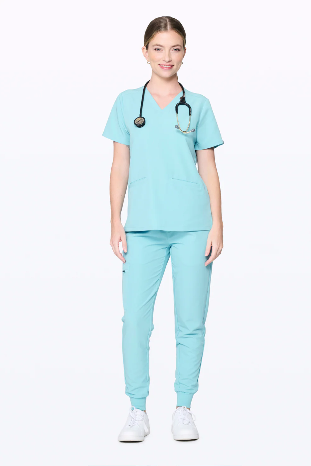 Women’s V-Neck Tuck Top - Clearance Sale - Image 50