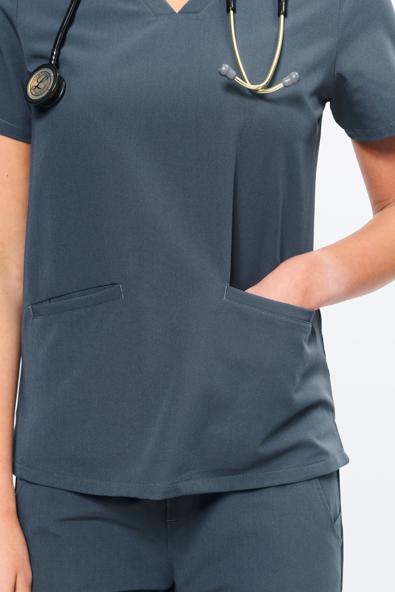 Women's 3-Pocket Scrub Top - Clearance Sale - Image 119