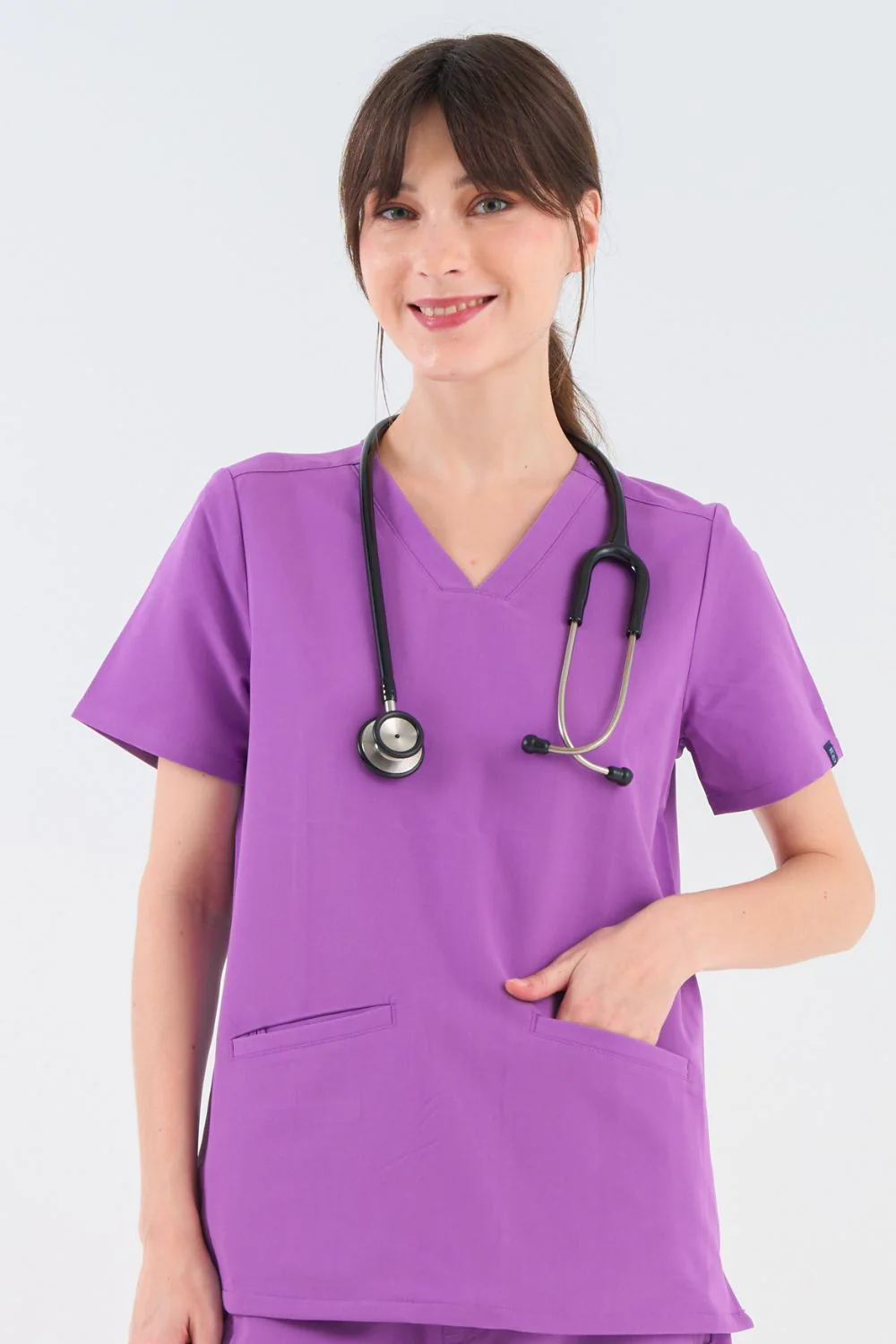 Women's 3-Pocket Scrub Top - Clearance Sale - Image 121