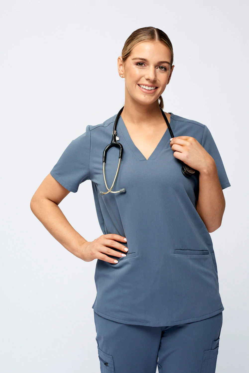 Women's 3-Pocket Scrub Top - Clearance Sale - Image 62